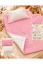 Baby Changing Mat Set with Pillow, Double-Sided Soft Filled Cotton Pique Changing Mat 85X45 cm - 6