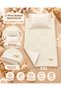 Baby Changing Mat Set with Pillow, Double-Sided Soft Filled Cotton Pique Changing Mat 85X45 cm - 6