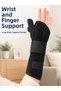 Thumb and Hand Wrist Support Brace with Metal Support and Adjustable Velcro Wristband