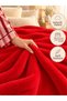 190*215 Welsoft-Polar Red Double Bedspread-Blanket - 3