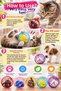6 cm Colorful Metal Caged Plush Mouse Cat Dog Toy Fun Play Ball - 3
