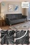 3-Seater Velvet Sofa Cover