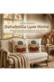 Set of 2 Trendy Throw Pillow Covers 43X43 - Popular Luxury Living Room Decor Punch Embroidered Tufting Square Pillowcase