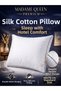 2 Premium 50X70 Piping Cotton Pillows – 800 Gr