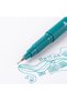 200 Fine Felt Tip Writing and Drawing Pens 0.4 mm Turquoise - 3