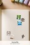 Cute City Sticker Set 100 Pieces - Dream Cities Watercolor Agenda Journal Notebook Laptop Stickers - 4