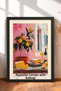 6 Piece Italian Table with Friends Framed Painting Set Italy Posters Wall Decor Sixmx21 - 5