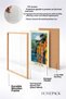 6 Piece Portofino to Napoli Framed Painting Set Italy Posters Wall Decor Sixmx25 - 6
