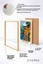 6 Piece Portofino to Napoli Framed Painting Set Italy Posters Wall Decor Sixmx25 - 6