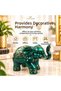 Luxury Alloy Metal Elephant Figured Decorative Ashtray with Lid and Jewelry Storage Box Metal Trinket Box 18 X 12 cm - 3