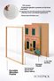 Rome Pizza Tabletop Sign with Facade and Classic Car Frame Table Italy Poster Wall Decor Itn028 - 4