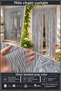 Ip Curtain Special Series Curly Silver Silvery Gray Color (Cornice+Rustic) Width 100 cm Length 300 cm - 2