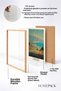 Sardinia Coast Road and Classic Car Framed Art Print Italy Poster Living Room Kitchen Wall Decor Itn043 - 4