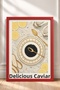 Caviale Delizioso Caviar Plate Framed Painting Italy Poster Living Room Kitchen Wall Decor Itn056 - 3