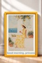 Buongiorno Principessa Terasta Women Framed Painting Italy Poster Living Room Kitchen Wall Decor Itn063 - 3