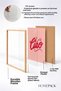 Red Ciao Writing on Pink Background Framed Painting Italy Poster Living Room Kitchen Wall Decor Itn084 - 4