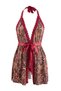 Brown Tulle Animal Babydoll Thmaw27Ll00044