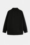 Black Velvet Pocketed Buttoned Lined Regular Men's Coat Tmnaw27Mo00010 - 4