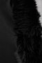 Black Soft Textured Women's Tassel Shawl Takaw27Sl00001 - 2