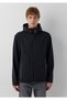 Water Repellent Black Jacket Regular Fit / Normal Cut 0110852-71379 - 4