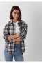 Checkered Shirt Loose Fit / Relaxed Comfortable Cut 1211586-80031 - 2