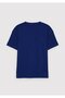 Printed Navy Blue T-Shirt Loose Fit / Relaxed Comfortable Cut 7620059-70722 - 3
