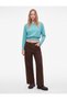Cotton Striped Long-Sleeve Boat-Neck T-Shirt