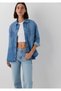 Brida Iconic Puslu Indigo Blue Jean Shirt Boyfriend 1221062-A3844