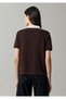 Logo Printed Brown T-Shirt Regular Fit / Normal Cut 1614193-70240 - 5