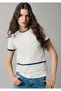 Knitted Detailed Gray Sweater Slim Fit / Narrow Cut 1710948-88467 - 2