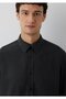 Tencel ™ ) Lyocell Anthracite Shirt Regular Fit / Normal Cut 0212068-70087 - 6
