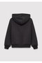 Logo Printed Hooded Anthracite Sweatshirt 7S10179-70087 - 3