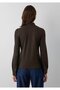Tencel ™ ) Lyocell Blended Brown Knitted Shirt Semi Slim Fit / Semi Narrow Cut 1614363-90707 - 5