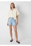 Modal Tencel Tm Blended Yellow Shirt Oversize / Wide Cut 1211488-70067 - 3