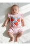 Strawberry Baby Girl Rompers - 4