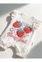 Strawberry Baby Girl Rompers - 3
