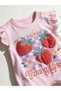 Strawberry Baby Girl Rompers - 2