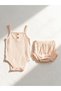 Baby Girl Summer 2-Piece Badi Set with Straps and Ribbons