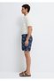 Octopus Printed Navy Blue Swim Shorts 0912335-32184 - 4