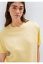 Logo Printed Yellow T-Shirt Regular Fit / Normal Cut 1613882-70027 - 3