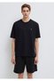 Pro Black T-Shirt Relaxed Fit / Comfortable Cut 0613442-900 - 3
