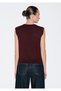 Crew Neck Claret Red Knitwear Sweater Slim Fit / Slim Fit 1710866-70223 - 4