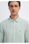 Seal Logo Embroidered Green Shirt Slim Fit / Narrow Cut 0211899-71909 - 6