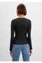 Anthracite Cardigan Fitted / Bodycon Cut 1710864-70262 - 4