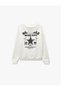 Brushed Long-Sleeve Zippered Hooded Sweatshirt with Kangaroo Pocket and Print - 7