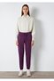 Soft-Premium Purple (TENCEL™ ™ ) Modal Mixed Sweatpants 1600453-70674 - 4