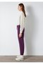 Soft-Premium Purple (TENCEL™ ™ ) Modal Mixed Sweatpants 1600453-70674 - 5