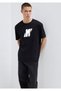 Pro Logo Reflector Detailed Black T-Shirt Loose Fit / Relaxed Fit 0613092-900 - 2