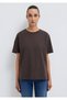 Brown Basic T-Shirt Regular Fit / Regular Cut 1600965-90707 - 3