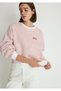 Logo Printed Red Striped Sweatshirt 1s10100-86680 - 5